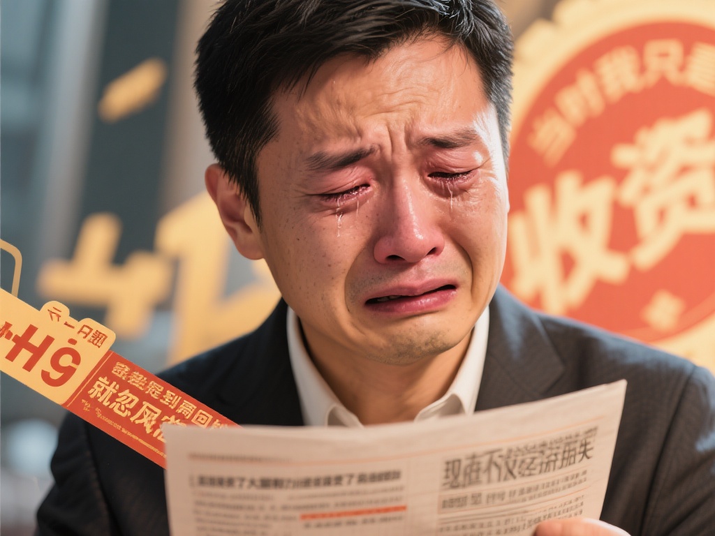 李先生流下悔恨的眼泪：“当时我只是看到高回报，就忽