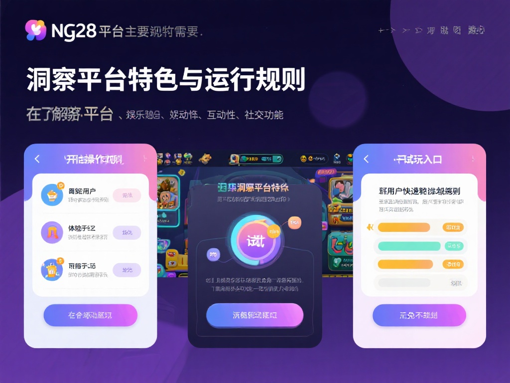 洞悉平台特色与运行规则
在开始试玩之前，了解ng