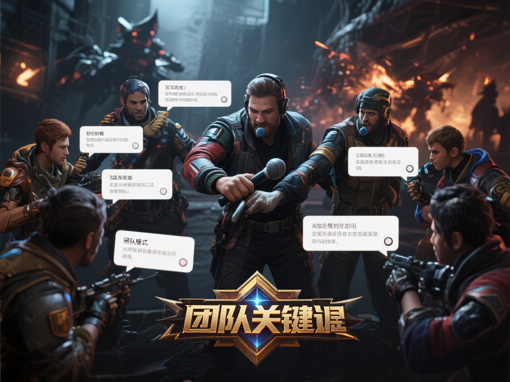 在团队模式下，有效的团队合作是上分的关键。利用语音